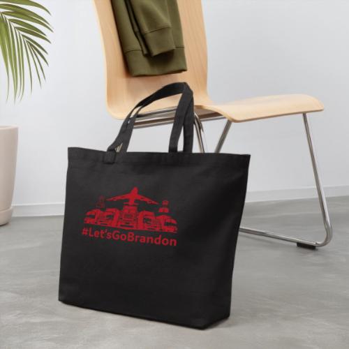 Let's Go Brandon - Red - Eco-Friendly Cotton Tote