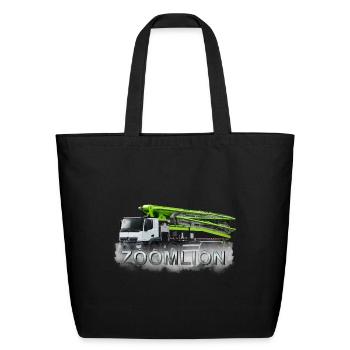 Zoomlion Trending Heavy Industries Recent Zoomlion - Eco-Friendly Cotton Tote - black - Front