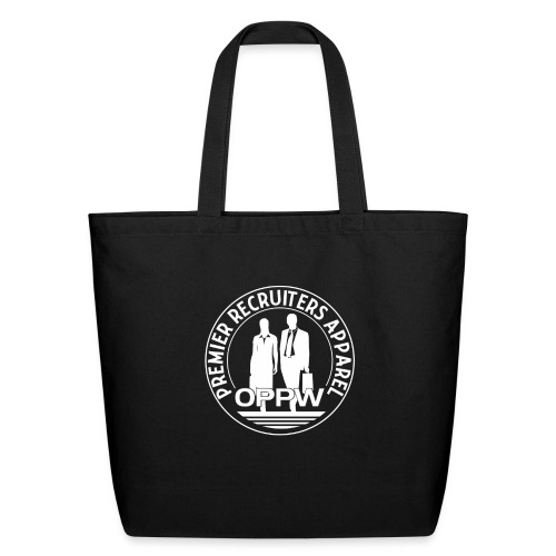 OPPW Structured Recruiters Apparel Black Series - Eco-Friendly Cotton Tote