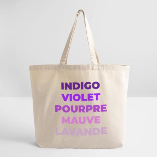 Shades of purple - Eco-Friendly Cotton Tote