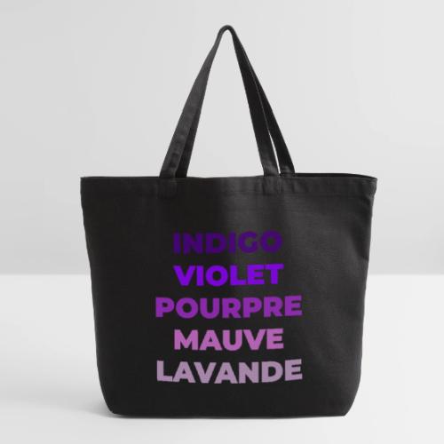 Shades of purple - Eco-Friendly Cotton Tote