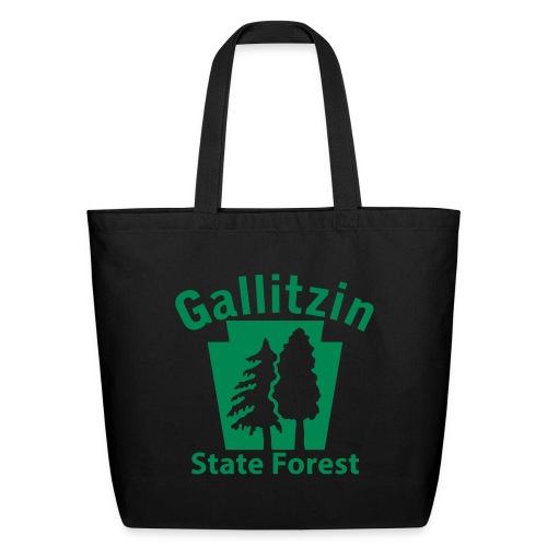 Gallitzin State Forest Keystone (w/trees) - Eco-Friendly Cotton Tote