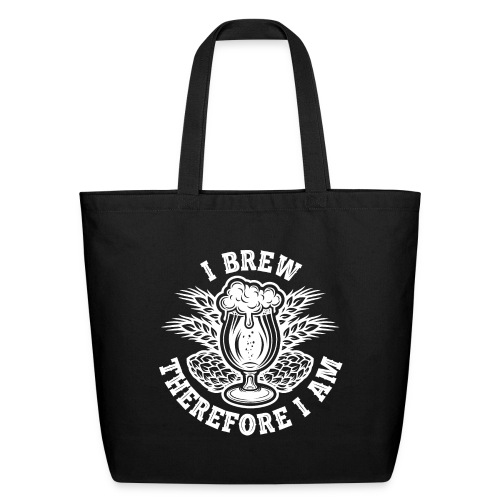 I Brew Therefore I Am - Eco-Friendly Cotton Tote