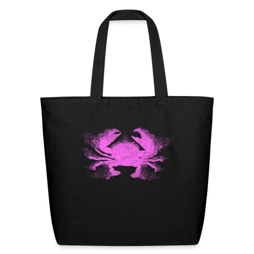 South Carolina Crab in Pink - Eco-Friendly Cotton Tote