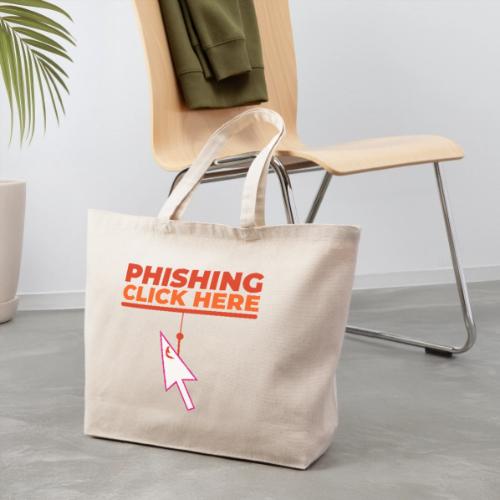 Phishing: Hooked by Deception - Eco-Friendly Cotton Tote