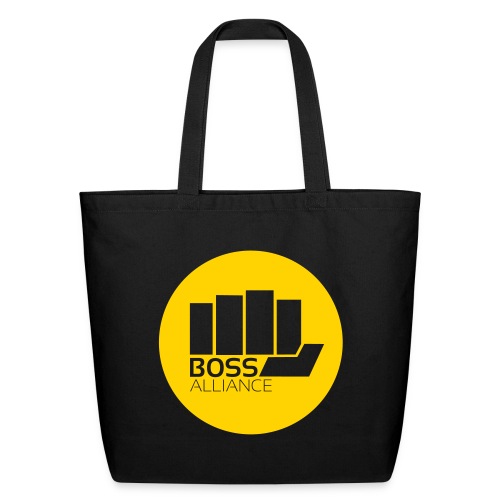 BOSS Logo - Transparent Fist - Transparent Text - Eco-Friendly Cotton Tote