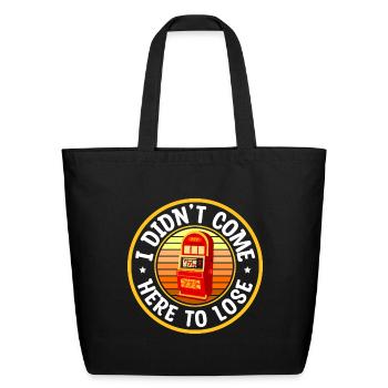 Casino Gambler Arcade - Eco-Friendly Cotton Tote - black - Front