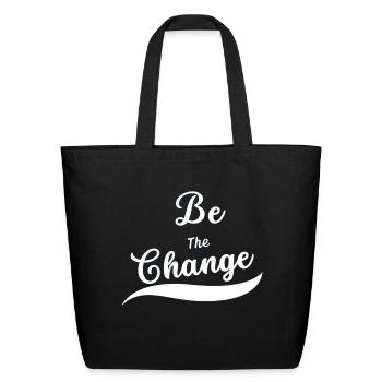 1661522358175 - Eco-Friendly Cotton Tote - black - Front