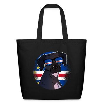 Cape Verde - Eco-Friendly Cotton Tote - black - Front
