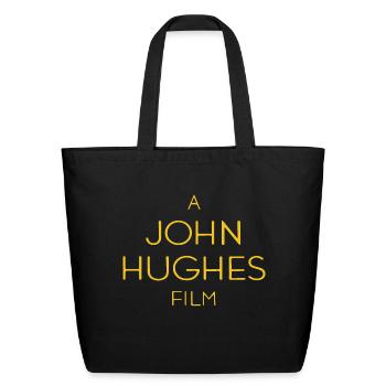 A John Hughes Film - Eco-Friendly Cotton Tote - black - Front