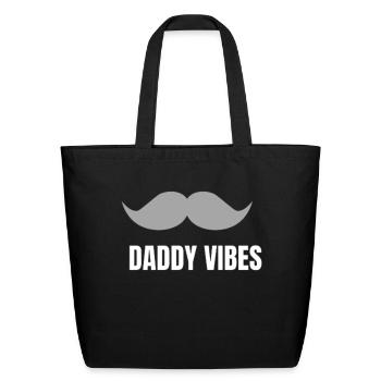 Dapper Dad Designs for Every Occasion - Eco-Friendly Cotton Tote - black - Front