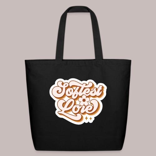 Softest Lore Bubble Letters - Sac fourre-tout en coton naturel