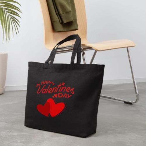 Heart design, Love, Valentine's Day, February 14 - Eco-Friendly Cotton Tote