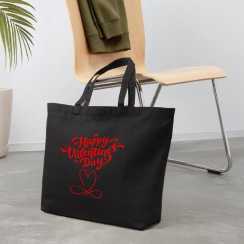 Valentine's Day Designs of Love and Infinity. - Eco-Friendly Cotton Tote