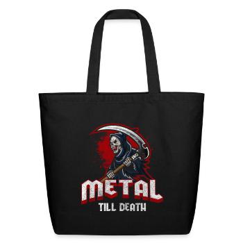 Metal Hard Rock Festival Metalcore - Eco-Friendly Cotton Tote - black - Front