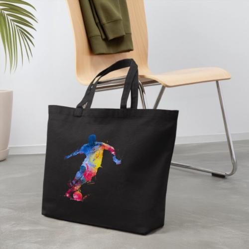 Soccer: Splash Kick - Eco-Friendly Cotton Tote