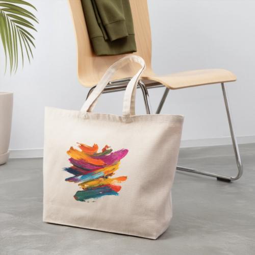 Harmony in Motion - Eco-Friendly Cotton Tote