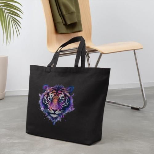 Mystic Violet Tiger - Eco-Friendly Cotton Tote