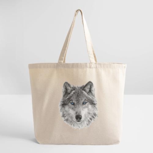Frost-Eyed Alpha - Eco-Friendly Cotton Tote