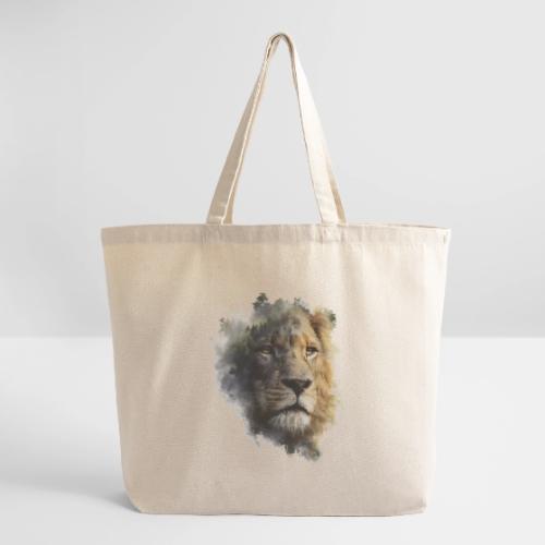 Forest-Soul Lion - Eco-Friendly Cotton Tote