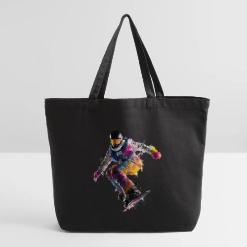 Snowboarding: Frozen Palette - Eco-Friendly Cotton Tote