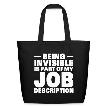 Stage equipment gifts | Stage Technician - Eco-Friendly Cotton Tote - black - Front
