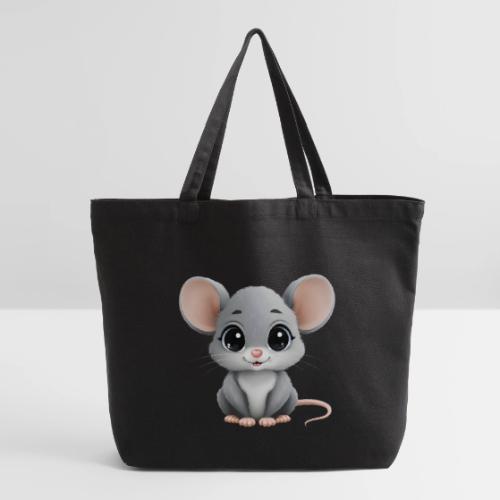 Baby Mouse: Little Grey Explorer - Eco-Friendly Cotton Tote