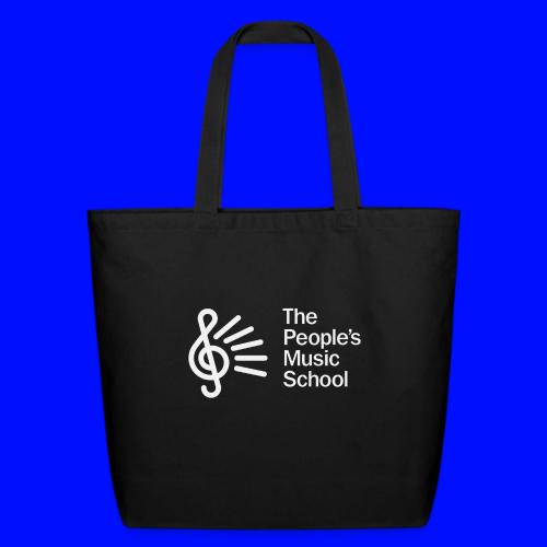 People's Logo - White - Eco-Friendly Cotton Tote