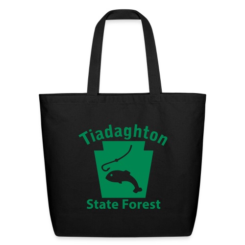 Tiadaghton State Forest Fishing Keystone PA - Eco-Friendly Cotton Tote