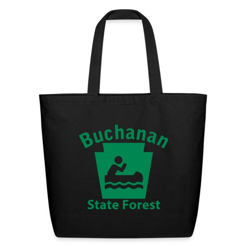 Buchanan State Forest Boating Keystone PA - Eco-Friendly Cotton Tote