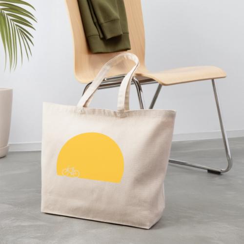 Sundown Bicycle - Eco-Friendly Cotton Tote