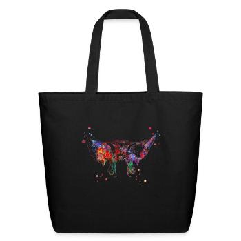 Sphenoid Bone - Eco-Friendly Cotton Tote - black - Front