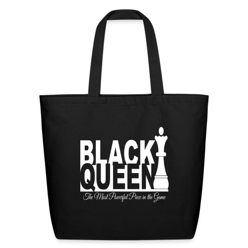 Black Queen Powerful - Eco-Friendly Cotton Tote