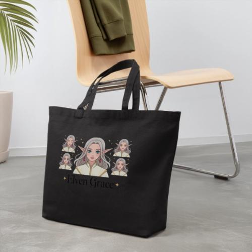 Elven Grace Fantasy Elf Maiden Graphic Magic - Eco-Friendly Cotton Tote