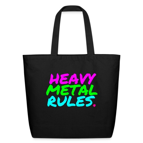HEAVY METAL RULES - Eco-Friendly Cotton Tote
