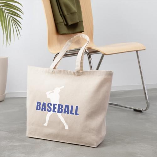 Classic Baseball Swing - Eco-Friendly Cotton Tote