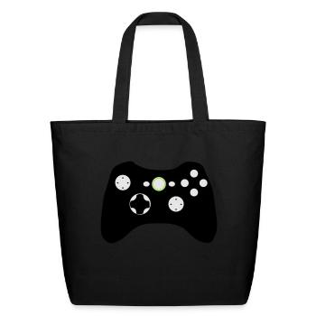 Xbox Controller - Eco-Friendly Cotton Tote - black - Front