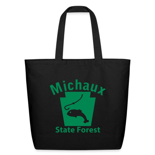 Michaux State Forest Fishing Keystone PA - Eco-Friendly Cotton Tote