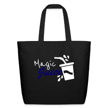 magic juice - Eco-Friendly Cotton Tote - black - Front