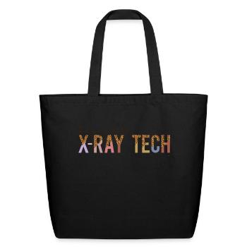 Blessed X ray Tech - Eco-Friendly Cotton Tote - black - Front