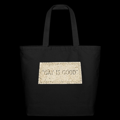 gay is good grave - Eco-Friendly Cotton Tote