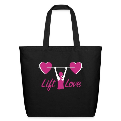 Women Love Fitness Pink Cure - Eco-Friendly Cotton Tote