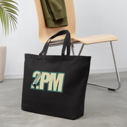 2PM Teal Guitar Logo - Eco-Friendly Cotton Tote