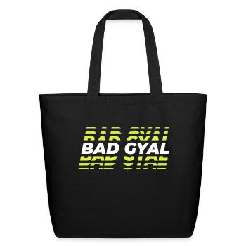 Bad Gyal - Eco-Friendly Cotton Tote - black - Front