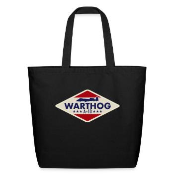 A10 Thunderbolt II cute Copy Copy - Eco-Friendly Cotton Tote - black - Front