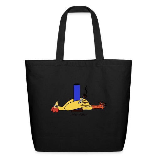 fried chicken - Eco-Friendly Cotton Tote