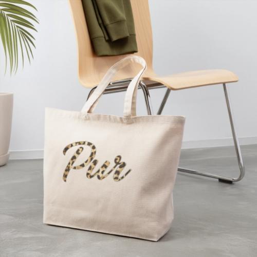 Pur Script - Eco-Friendly Cotton Tote