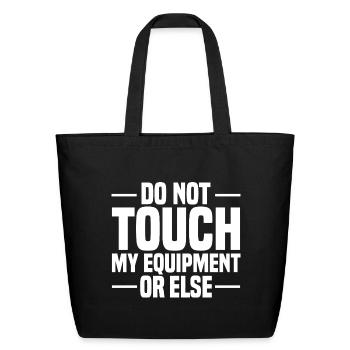 Stage equipment gifts | Stage Technician - Eco-Friendly Cotton Tote - black - Front