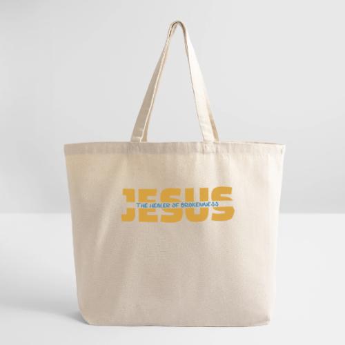 Jesus The Healer of Brokenness – Christian Faith - Eco-Friendly Cotton Tote