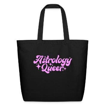 Astrology Queer - Eco-Friendly Cotton Tote - black - Front